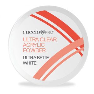 Ultra Clear Acrylic Powder Ultra Brite White 45g